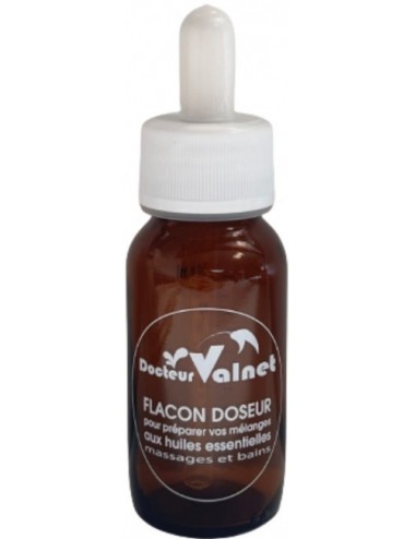 Flacon Doseur Gradué avec Pipette pour Huiles Essentielles 60 ml