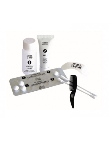 Swiss O-Par Coloration Sourcils et Cils Noir 12 Applications