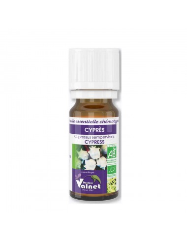 Docteur Valnet Huile Essentielle Bio Cyprès 10ml
