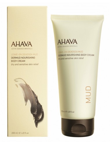 Ahava Dermud crème nourrissante pour le corps 200ml