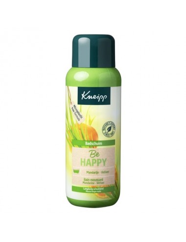 Kneipp Be Happy Bain Moussant Mandarine Vetiver 400ml