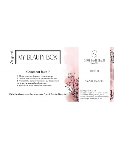 Beauty Box Argent