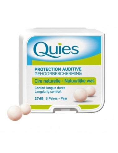 Quies Protections auditives en cire x16