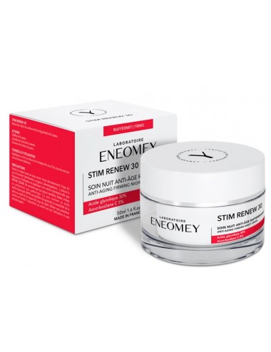 Eneomey Stim Renew 30  Soin Nuit Anti-Âge Raffermissant 50ml