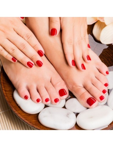 Pose Semi Permanent Pieds vernis 30 min