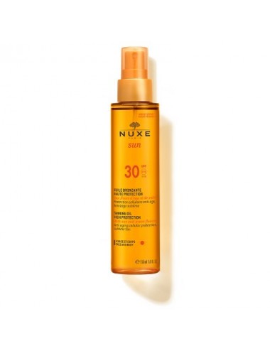 Nuxe Sun Huile Bronzante Haute Protection SPF30 150ml