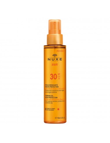 Nuxe Sun Huile Bronzante Haute Protection SPF30 150ml