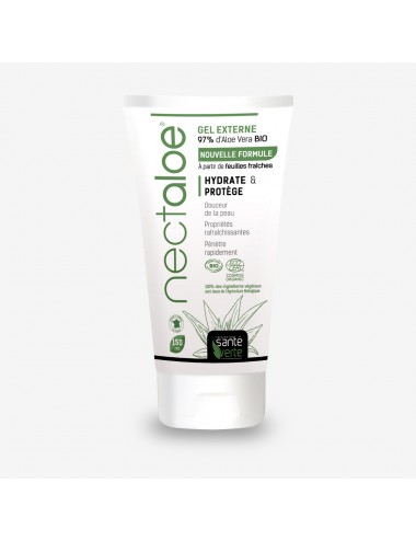 Santé Verte Nectaloe Gel externe Bio à l'Aloe Vera 150ml