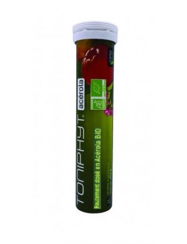 Santé Verte Toniphyt Acérola Bio Tube 10 Comprimés