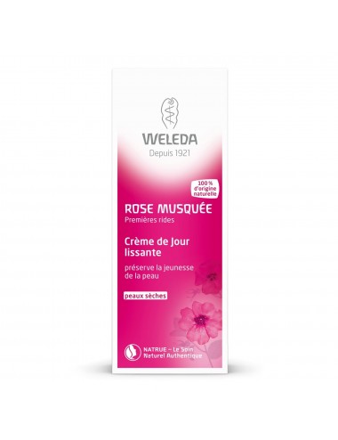 Weleda Crème de Jour lissante à la Rose musquée 30ml