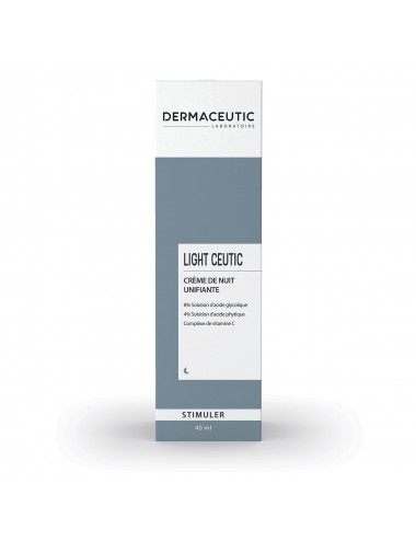 Dermaceutic Light Ceutic Crème Nuit Unifiante 40ml