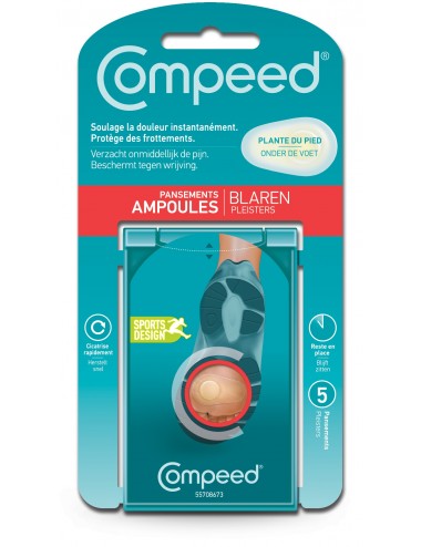 Compeed Pansements Ampoules Plante du Pieds X5