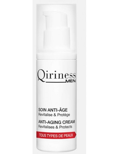 Qiriness Men Soin Anti - Age - Revitalise et Protège 50ml