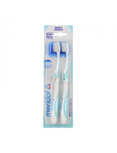 Méridol Lot Brosse à dents Protection Gencives souple - x2