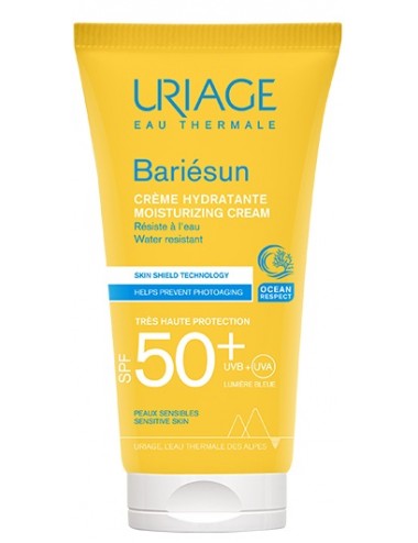 Uriage Bariésun - Crème Solaire Hydratante SPF50+ - Tube 50ml