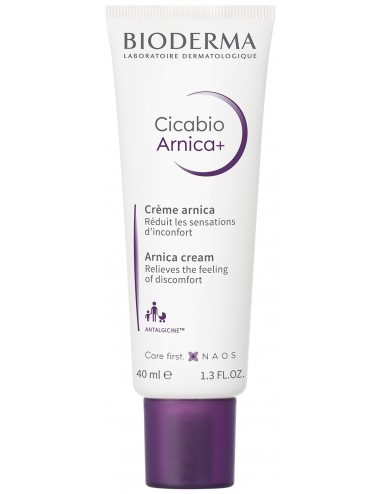 Bioderma Cicabio Arnica+ crème Apaisante Décongestionnante et Anti-tiraillements 40ml