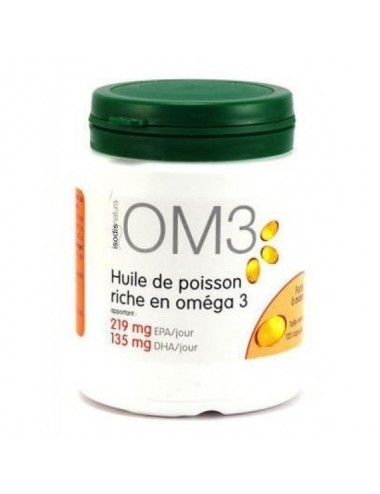 OM3 Huile de poisson 120 capsules