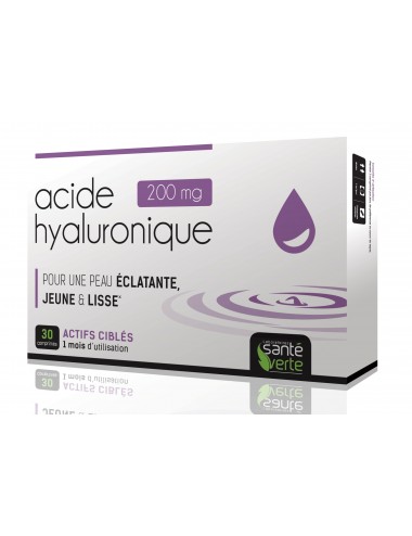 Santé Verte Acide Hyaluronique 200mg - 30 Comprimés