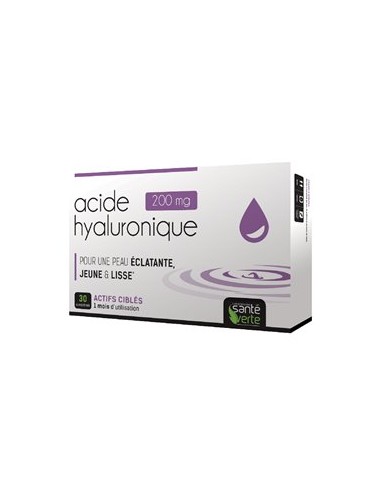 Santé Verte Acide Hyaluronique 200mg - 30 Comprimés