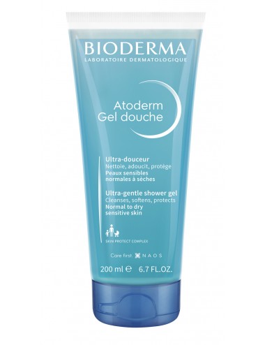 Bioderma Atoderm Gel douche Hydratant doux Visage et Corps 200ml