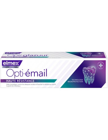 Elmex Dentifrice Opti-émail Professional Haute Résistance 75 ml