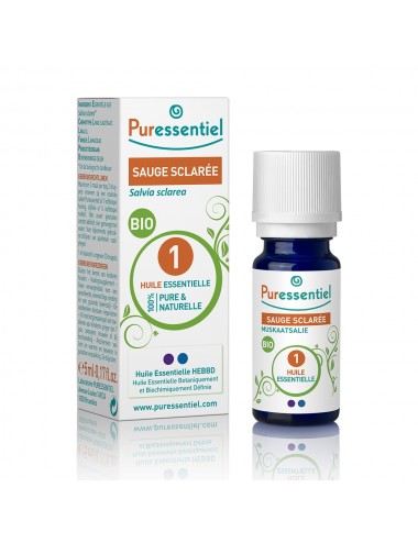 Puressentiel Huiles Essentielles de Sauge sclarée Bio 5ml