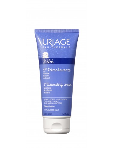 Uriage Bébé - 1ère Crème Lavante - Tube 200ml