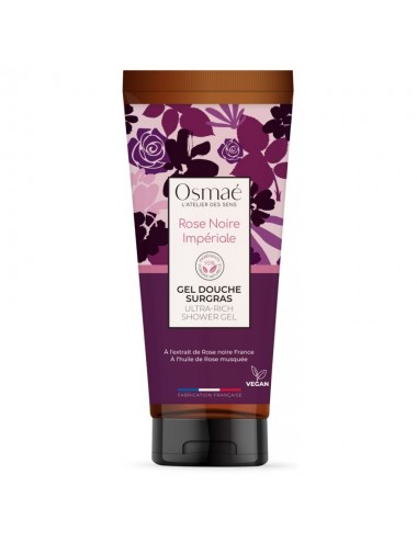 Osmaé Gel Douche Surgras Rose Noire Impériale 200 ml