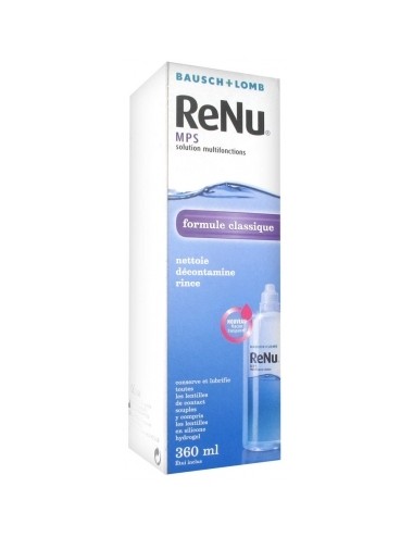 Renu Bausch + Lomb ReNu MPS Solution Multifonctions 360ml