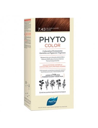 Phyto Color 7.43 Blond Cuivré Doré
