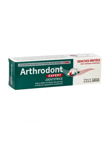 Arthrodont Expert Dentifrice Gencives et Anti-plaque 50ml