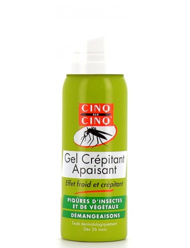 Cinq sur Cinq Gel Crépitant Apaisant 50ml  