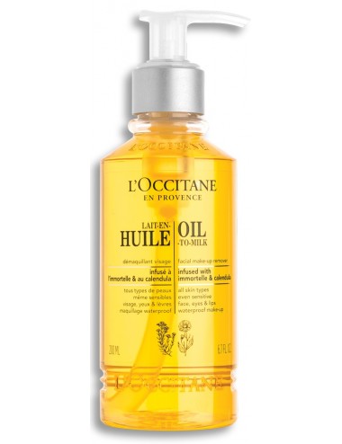 L'Occitane Lait-en-Huile Démaquillant Visage 200 ml