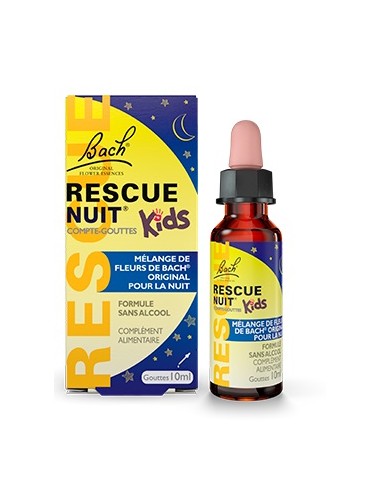 Fleurs de Bach Rescue Nuit Kids compte-gouttes 10ml