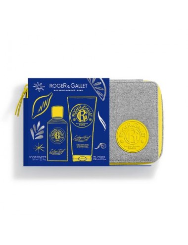 Trousse Noël Roger & Gallet Eau de Cologne & Gel Douche Twist