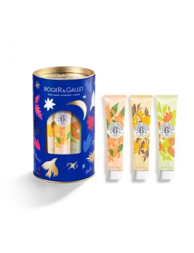 Coffret Noël Roger & Gallet Trio Crème Mains Bienfaisantes 