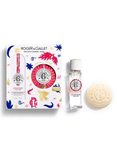 Coffret Noël Roger & Gallet Eau parfumée & Savon Gingembre Rouge 