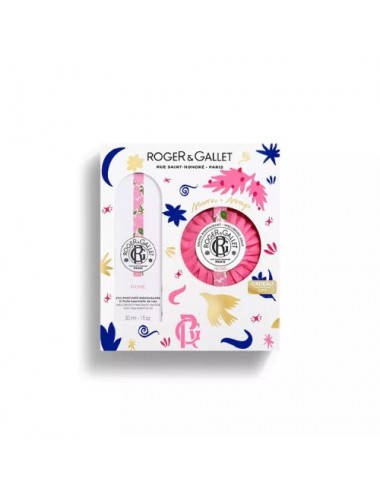 Coffret Noël Roger & Gallet Eau Parfumée & Savon Rose 