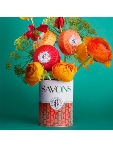 Coffret Roger & Gallet 3 Savons Bienfaisants Pop Orange 