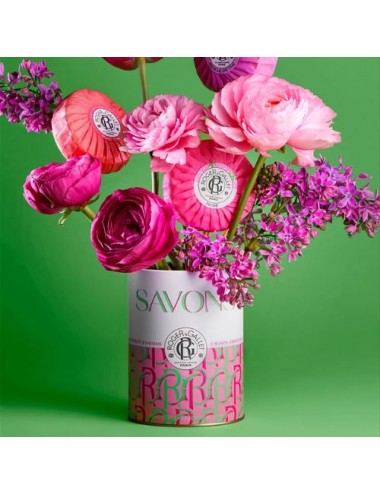 Coffret Roger & Gallet 3 Savons Bienfaisants Pink Love 