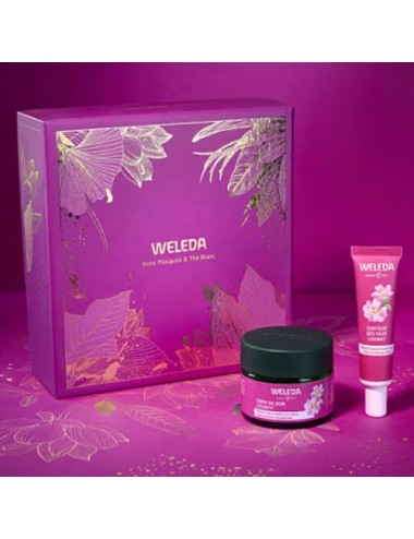 Coffret Noël Weleda Rose Musquée & Thé Blanc 
