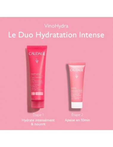 Coffret Noël Caudalie VinoHydra Duo Hydratation Intense 
