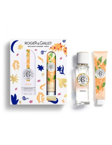Coffret Noël Roger & Gallet Eau Parfumée & Crème Mains Néroli 