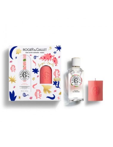 Coffret Noël Roger & Gallet Eau Parfumée & Bougie Fleur de Figuier 