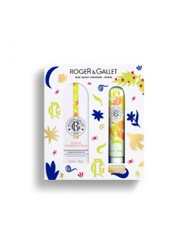 Coffret Noël Roger & Gallet Eau Parfumée & Crème Mains Fleur d'Osmanthus 