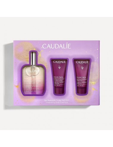 Coffret Noël Caudalie Les Essentiels Corps - Huile de Soins Figue