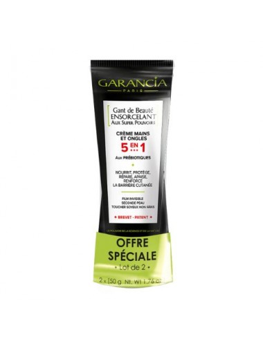 Duo Crème Mains Garancia Gant de Beauté Ensorcellant (2x50g)