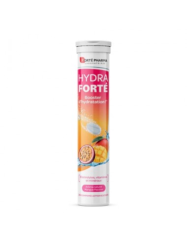 Hydra Forté Mangue Passion Forté Pharma (24 comprimés effervescents - 91g)