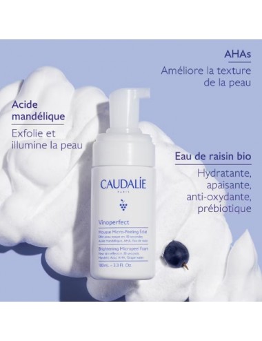 Caudalie Mousse Micro-Peeling Eclat Vinoperfect (100ml)