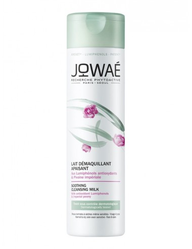 Jowaé Lait Démaquillant Apaisant Visage et Yeux 200ml